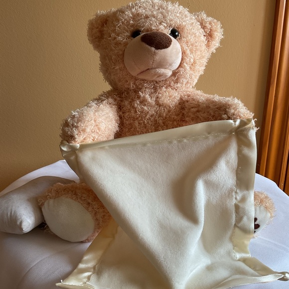 Other - Talking Peekaboo Teddy Bear with Blanket BNWT